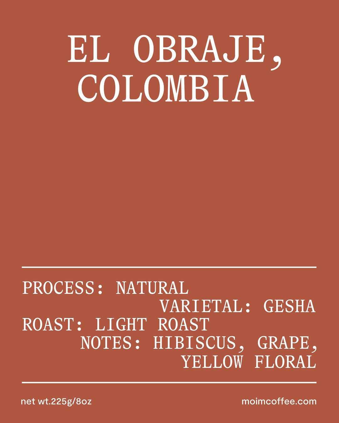 El Obraje, Colombia