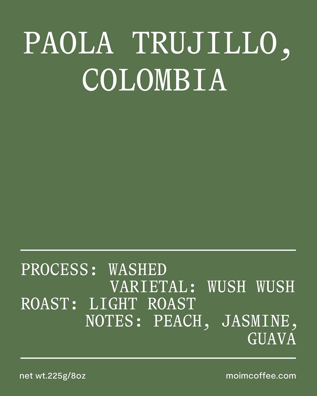 Paola Trujillo, Colombia