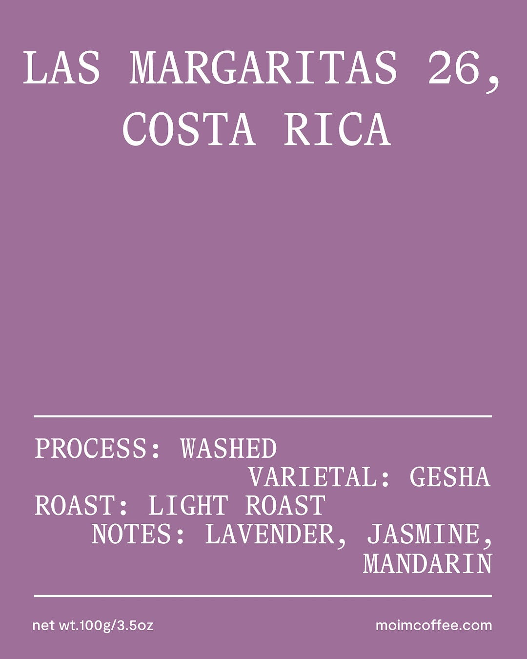 Las Margaritas 26, Costa Rica